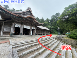 元谷散策・行者登山　登山口前