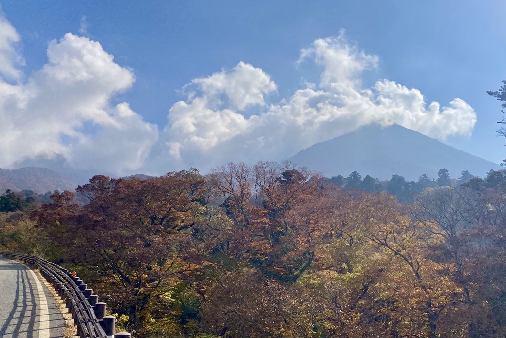 1114大山紅葉　昼