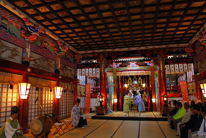 大山夏山開き祭 神事
