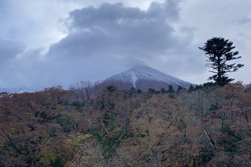 1118 大山雪　頂上
